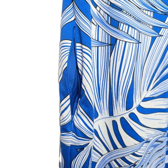Tail Size Medium Activewear Tropical Blue White Sleeveless Tennis Golf Dress - Picture 4 of 7